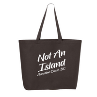Not An Island Tote Bag