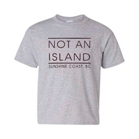 Not An Island Youth T-shirt