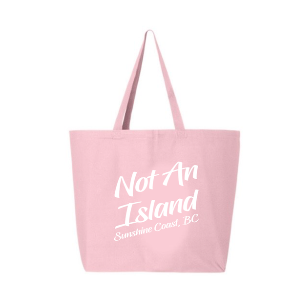 Not An Island Tote Bag