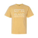 Not An Island Coloured Tees