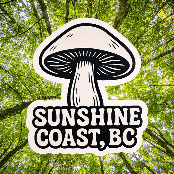 Sunshine Coast Shroom Sticker